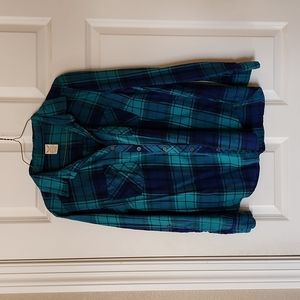 Faded Glory Blue Flannel